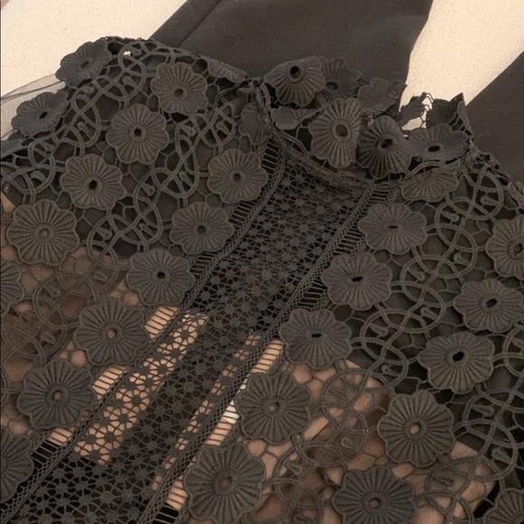 Self Portrait Ballon Sleeve Jumpsuit - Picture 5 of 7